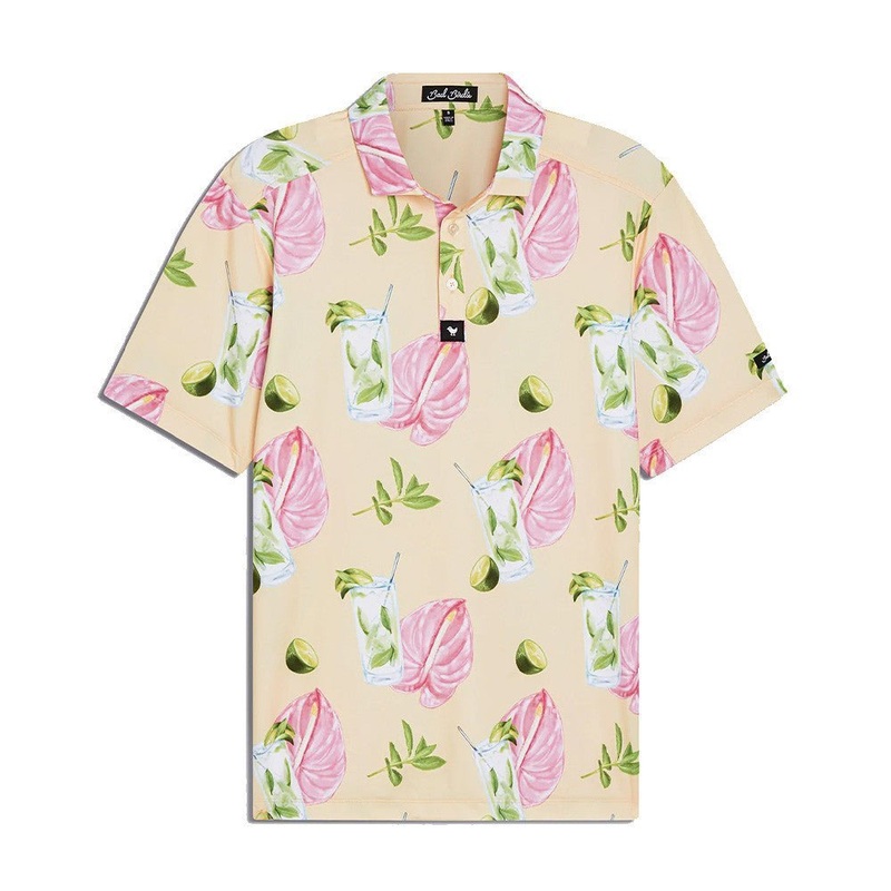 Bad Birdie Mojito Polo|Mojito|Small|Medium|Large|X-Large|XX-Large