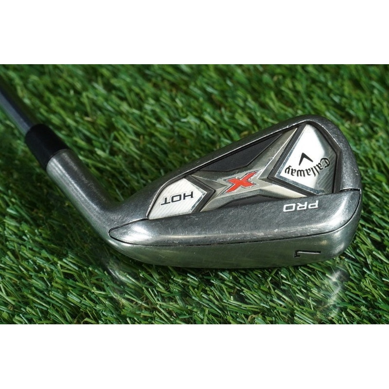 CALLAWAY X HOT PRO 7 IRON PROJECT X 95 FLIGHTED RIFLE 5.5 STEEL STIFF ~ LOOK!!