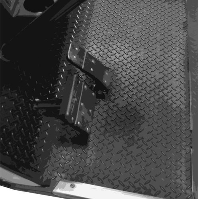 MadJax Club Car DS Replacement Diamond Plated Floormat PN# 03-016
