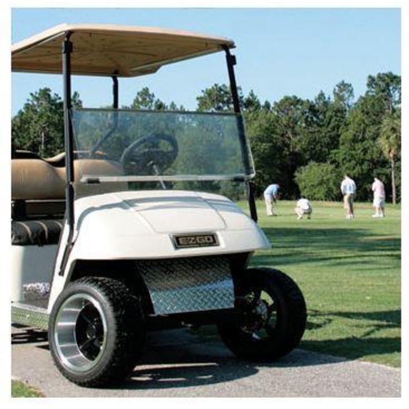 RedDot E-Z-GO ST350 Clear Impact-Resistant Folding Windshield PN# 35338