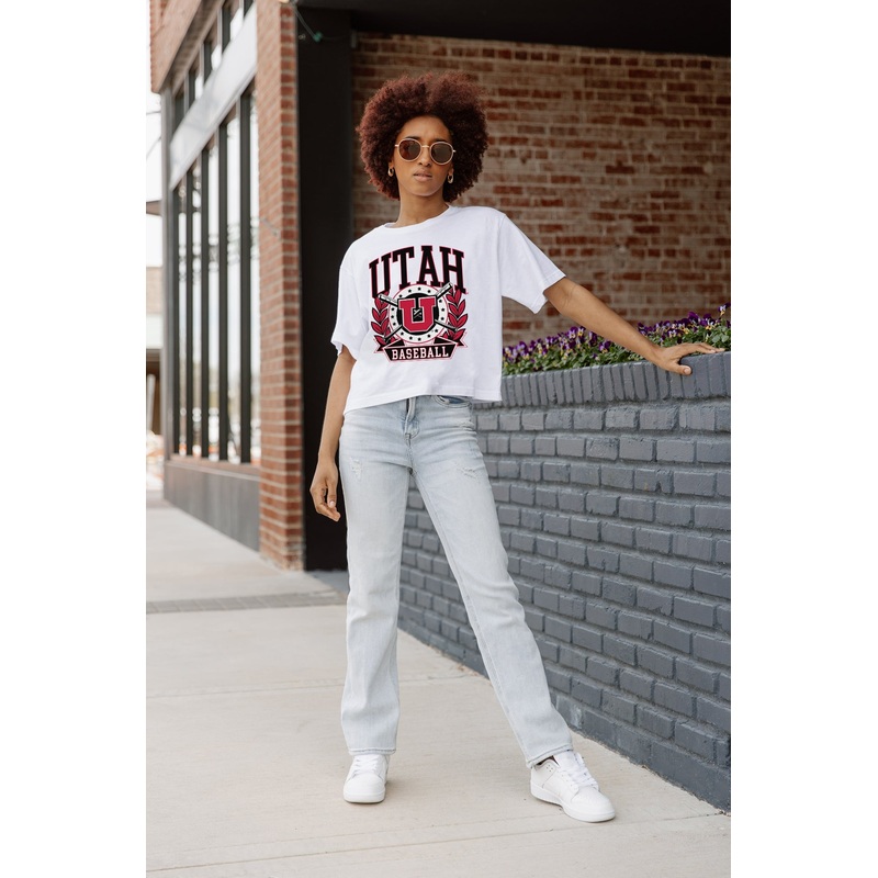 UTAH UTES Bases Loaded Boxy Tee
