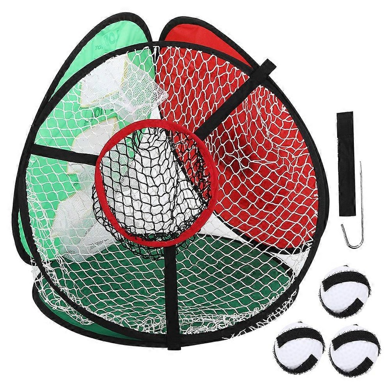 4 Sides Nylon Professional Portable Sports Golf Training Practice Net Balls Target Exercise Accessories