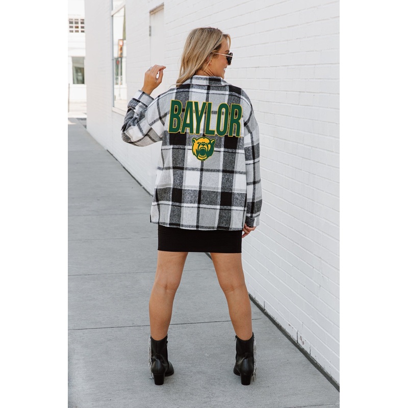 BAYLOR BEARS Mad For Plaid Jenkins Plaid Overshirt