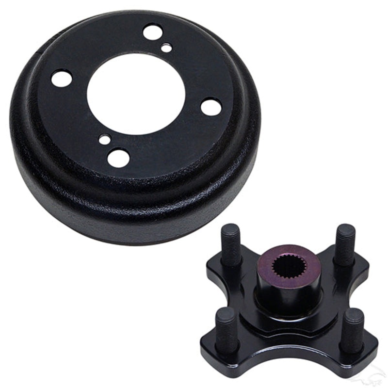 Brake Drum Kit, E-Z-Go TXT Electric 82+, 2 Cycle 82-93 PN# BRK-206