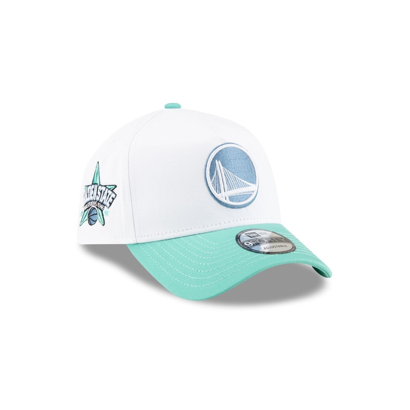 Golden State Warriors Spring Colorway 9FORTY A-Frame Snapback Hat