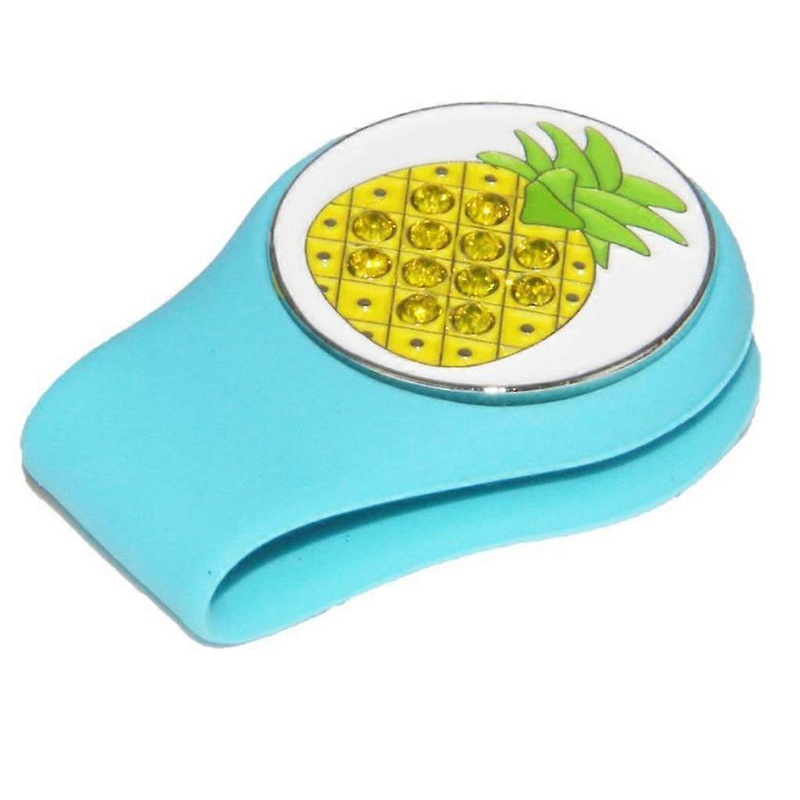 Golf Ball Marker with Magnetic Golf Hat Clip Golf Gift for Women Lady Kids –