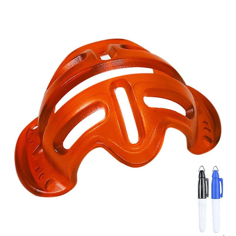 Precision Golf Ball Alignment Identification Tool Putt Positioning Ball Marker