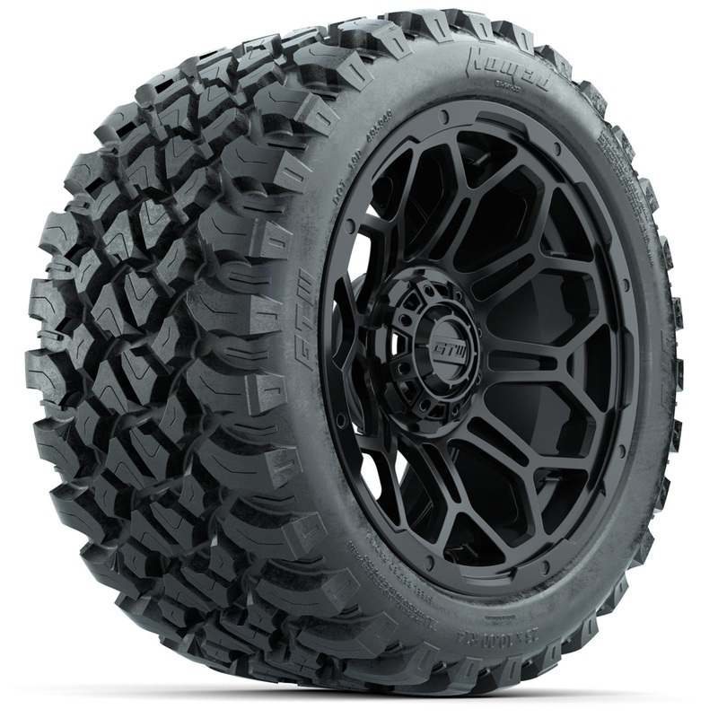 Set of (4) 14 in GTW Bravo Wheels with 23×10-14 GTW Nomad All-Terrain Tires PN# A19-431