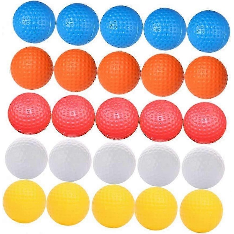 30 Pack Hollow Practice Balls for Golf Training