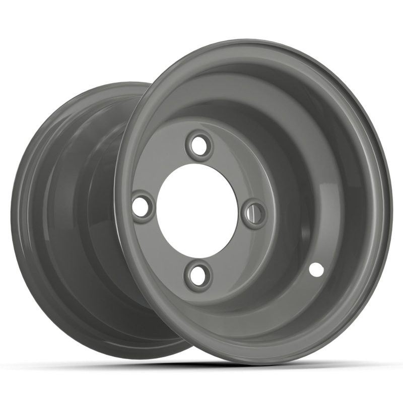 8 Club Car Grey Steel Wheel (Centered) PN# 40562
