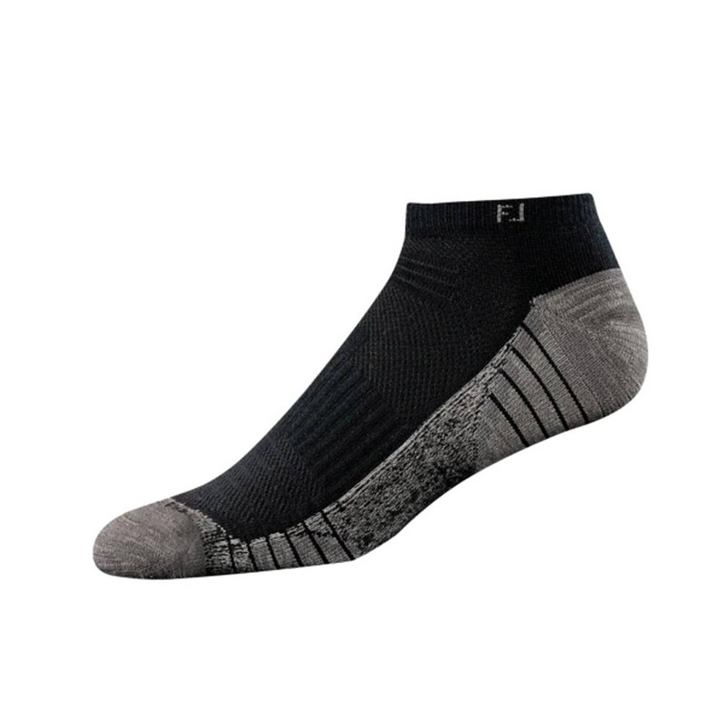 FootJoy TechSof Tour Low Cut Golf Sock – Black