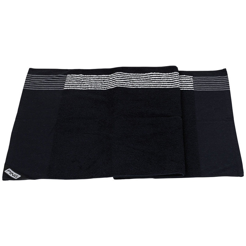 Ping Players Golf Towel|Black White|Navy Red White