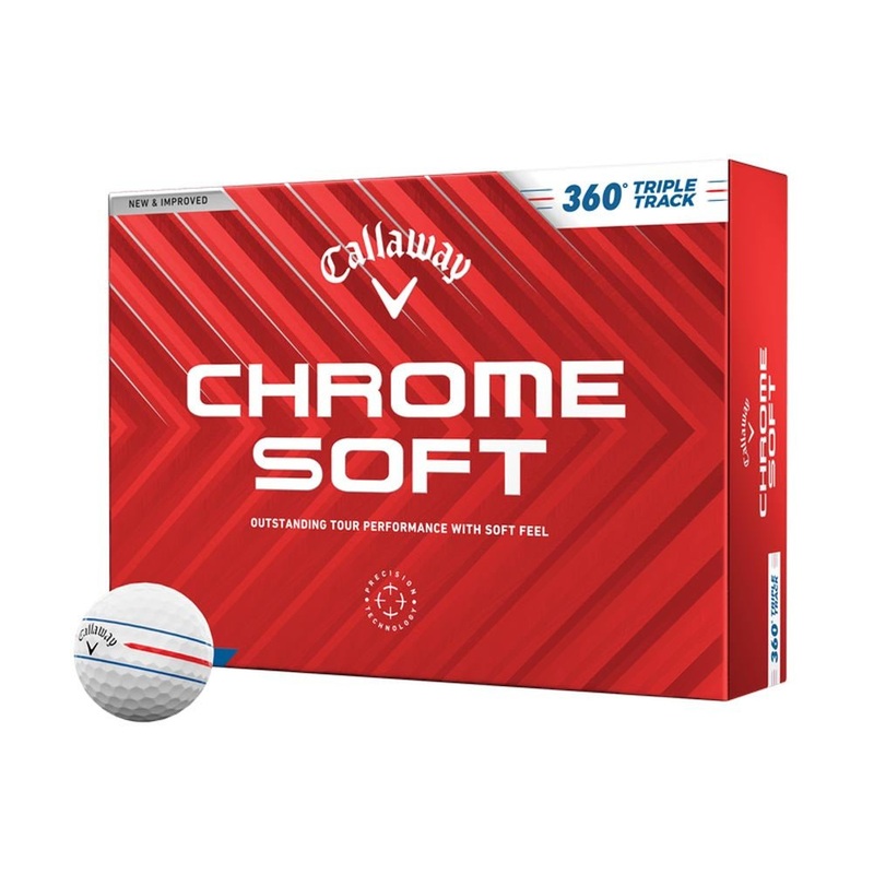 Callaway Chrome Soft 360 Triple Track 2024 Personalized Golf Balls