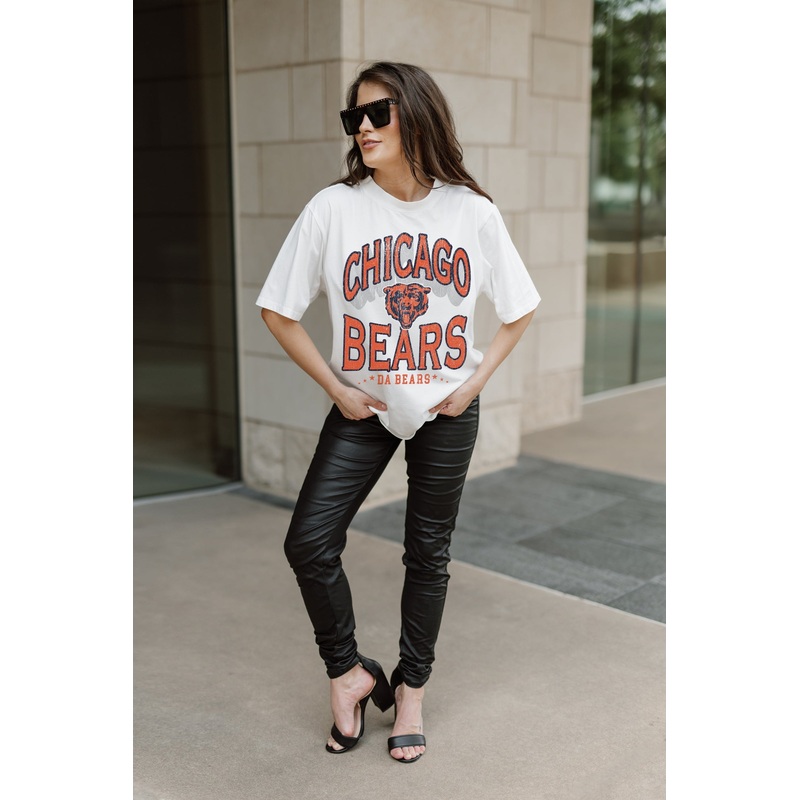 CHICAGO BEARS Shakedown Oversized Crewneck Tee