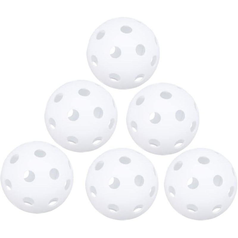 6pcs Outdoor Accessories White Accessories Exercise Accessories Equipment Practice Golf Balls Golf well