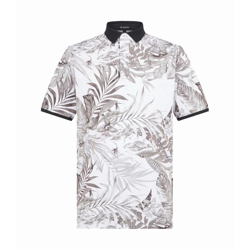 Asher Palm Breeze Golf Polo|Classic|Small|Medium|Large|X-Large|XX-Large