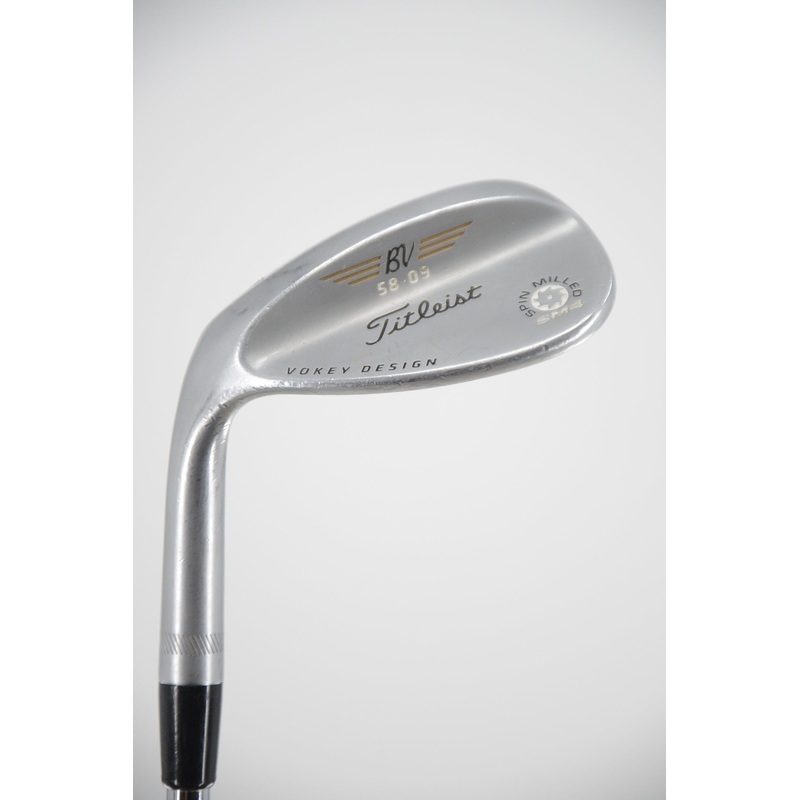 Lefty Titleist Vokey SM4 Tour Chrome 58 Degree Wedge Wedge Flex 35
