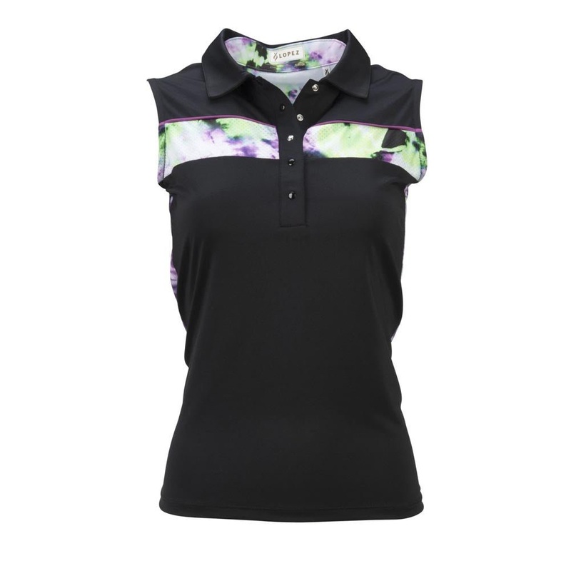 Nancy Lopez Peace Sleeveless Polo
