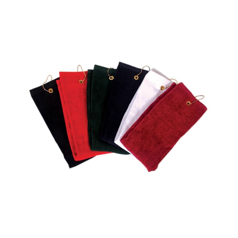 Premium Tri-Fold Towel|Black|White|Red|Navy|Green|Burgundy