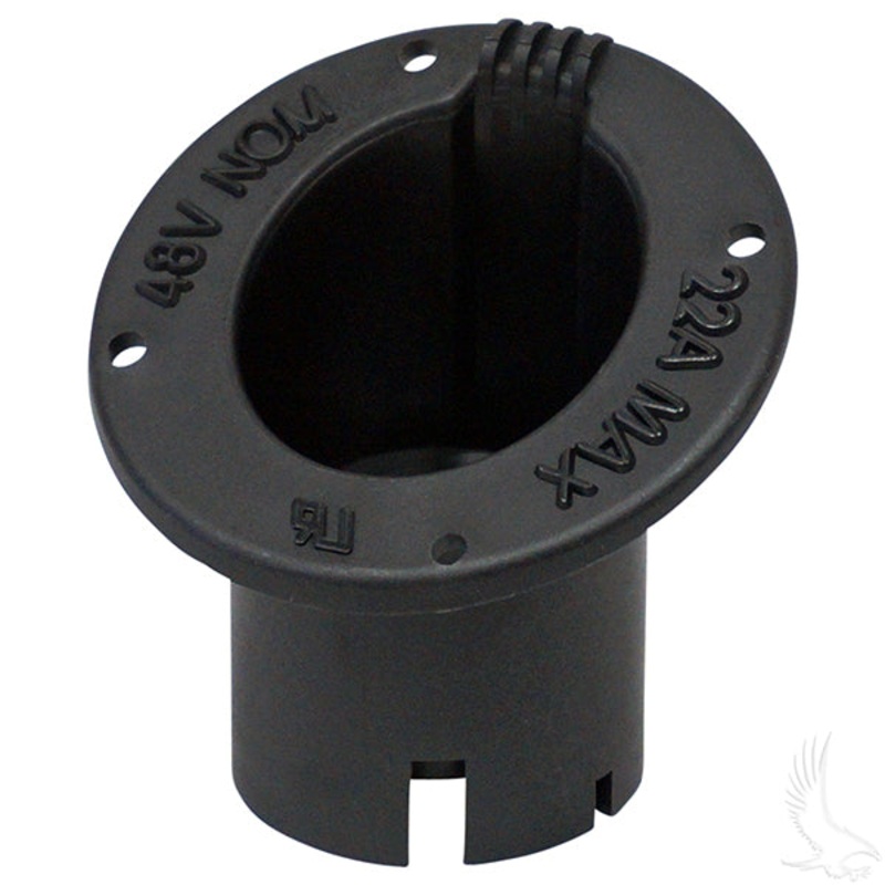 Receptacle Bezel, DC, Club Car DS 48V Electric 95+ PN# CGR-085