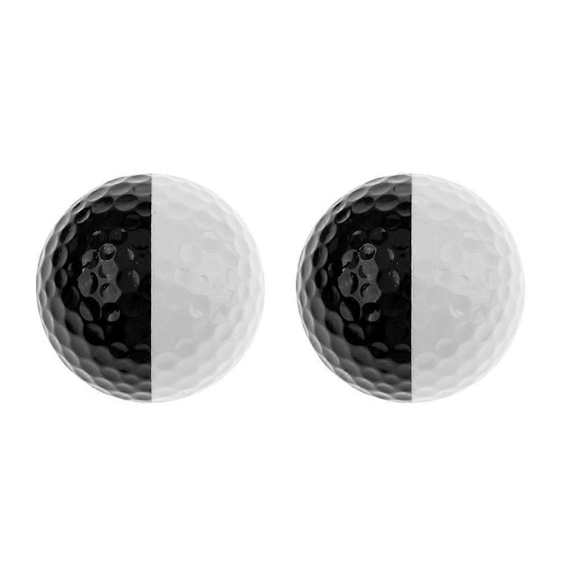 2pcs Professional Golf Practice Balls for Accurate Putting Swing Training  Lightweight Durable Indoor Sports Training Tool