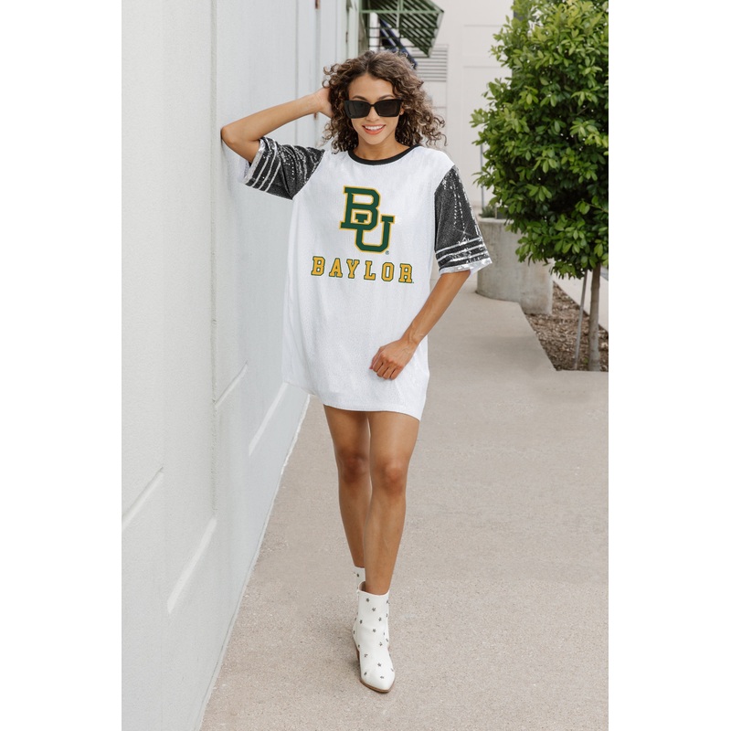 BAYLOR BEARS Bling It Sequined Jersey Dress