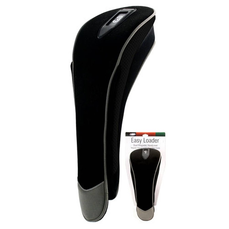 Easy Loader Fairway Wood Headcover – Black/Black