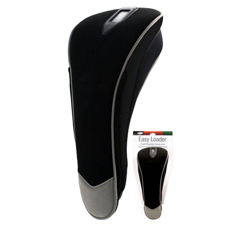 Easy Loader Driver Headcover – Black/Black