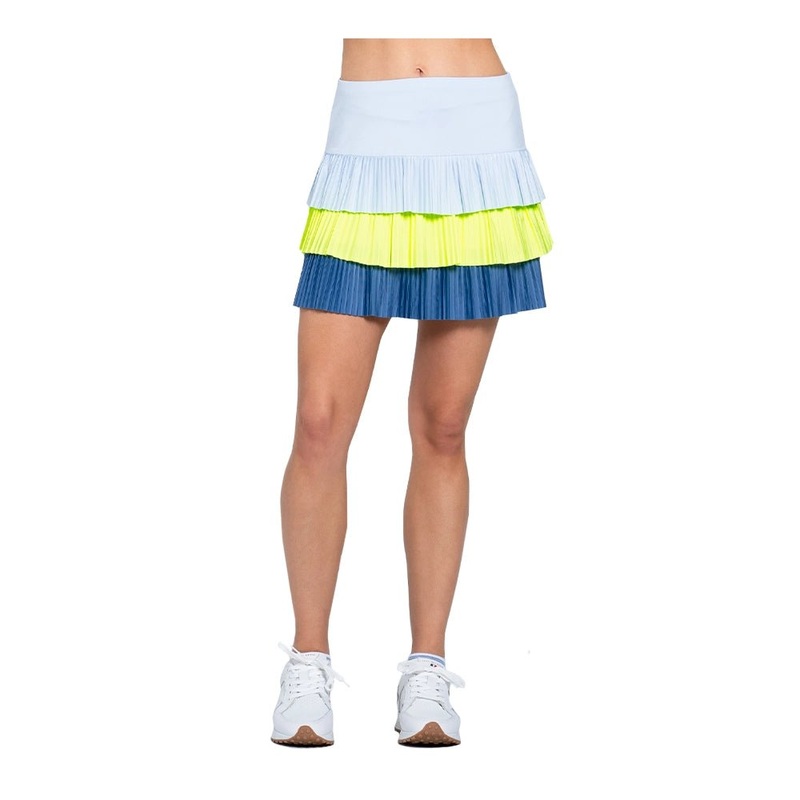 Lucky in Love Women’s Triple Threat Pleated Skort – Short