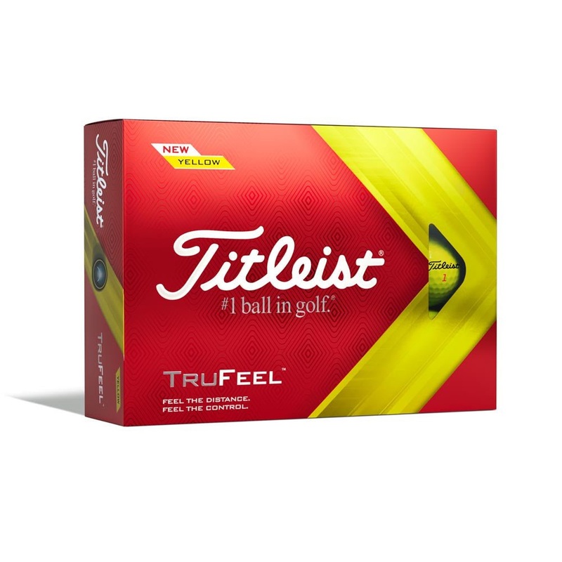 Titleist TruFeel Golf Balls – Yellow – 2022