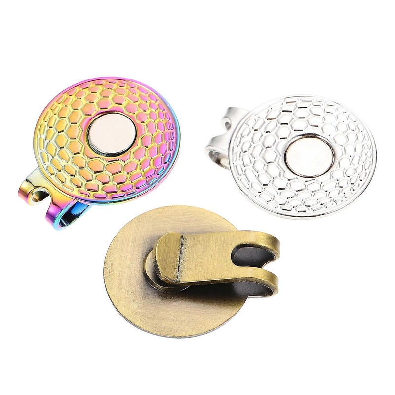 High Golf Ball Marker Delicate Hat Marker for Decoration 3Pcs Set
