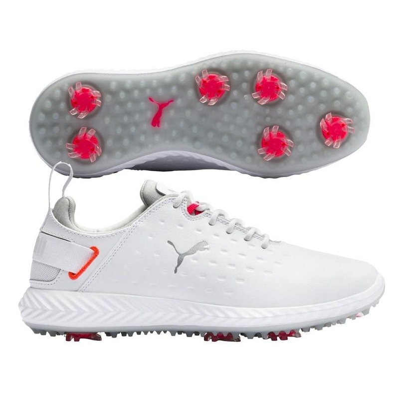 Puma Women’s Ignite Blaze Pro Golf Shoes – White/High Rise