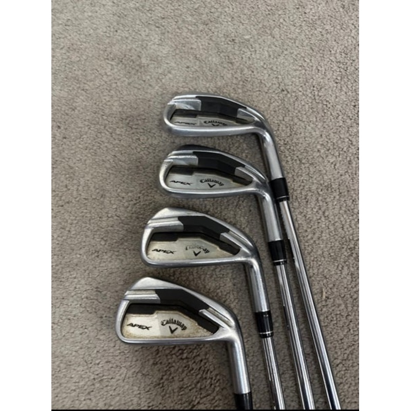 CALLAWAY APEX FORGED 6-9 IRON SET STIFF FLEX TRUE TEMPER XP 105 S300 RH