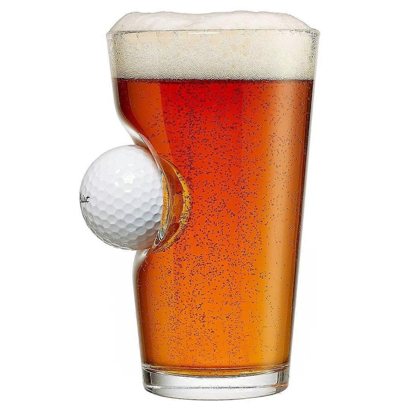 Golf Ball Pint Cup 16oz – Durable Plastic Drinkware for Golf Lovers, Ideal for Parties and Events