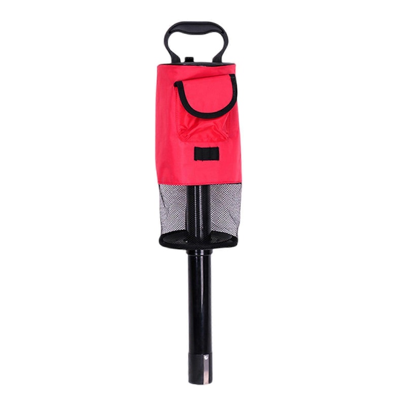Portable Golf Ball Retrievers Pickers with Removable Tube Outdoor Golf Ball Pick Up Tool Golfer Equipment for Training  Red