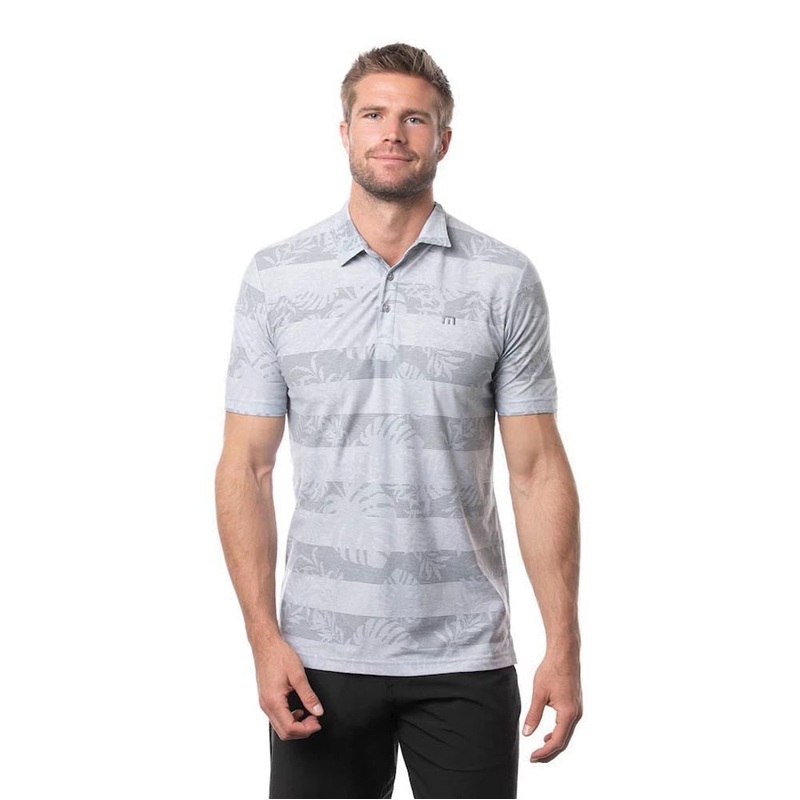 Travis Mathew Brekkie Polo|Heather Light Grey|Small|Medium|Large|X-Large|XX-Large|XXX-Large