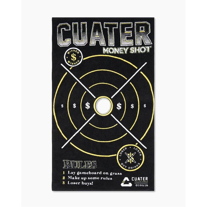 Cuater Money Shot Towel|Black