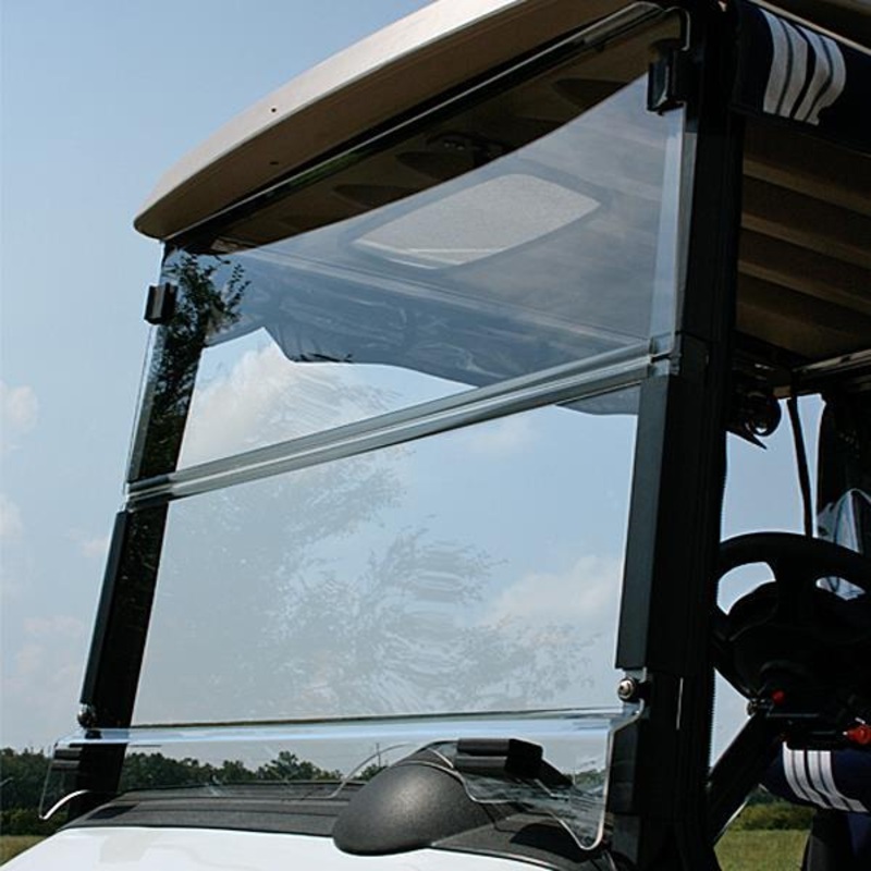 RedDot EZGO RXV Impact-Resistant Folding Clear Windshield (Years 2008-2023) PN# 35331