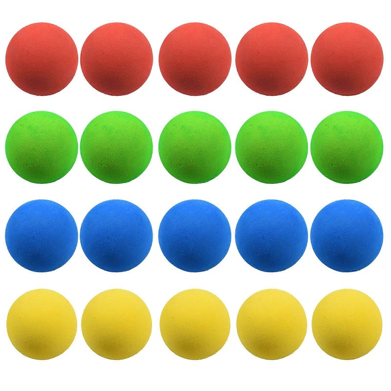 Sponge Light Ball Indoor Golf Ball Set for Golf Practice EVA Foams Practice Ball Practice Golf Ball, Foams Golf Ball