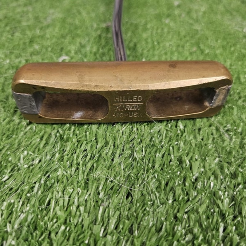 Vtg KTRON 910 USA Milled Broomstick Split Grip Sweeper 45.5 Putter Right & Left