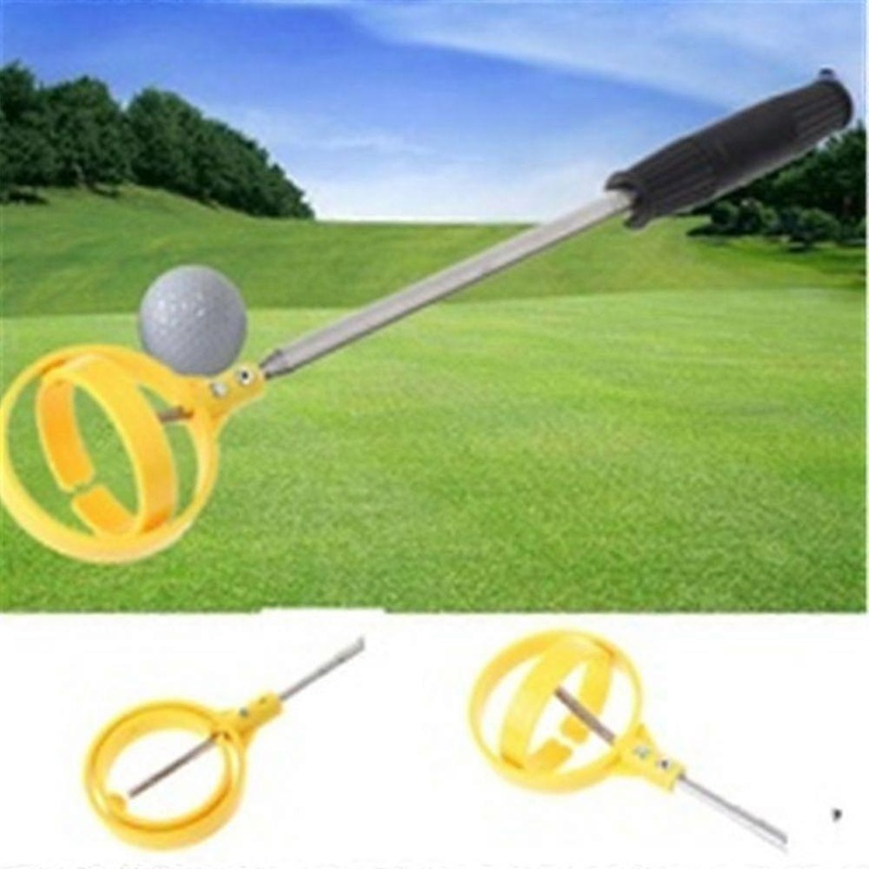 8-Section Telescopic Golf Ball Retriever Picker – Yellow