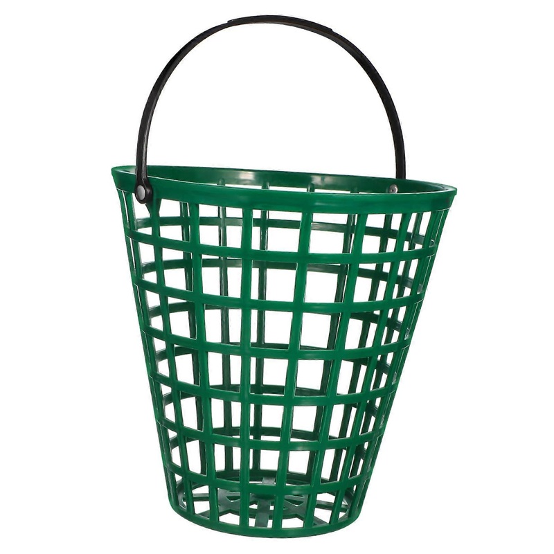 Korb Abholen Golfballkorb 25x25x14cm Grn Aufbewahrung fr Blle Basketballhalter Golfeimer fr Lose Blle
