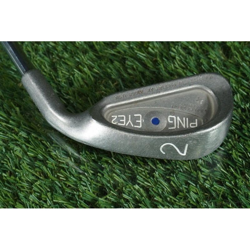 PING EYE 2 2 IRON KARSTEN ZZ LITE STIFF FLEX STEEL SHAFT BLUE DOT RH ~ L@@K!!
