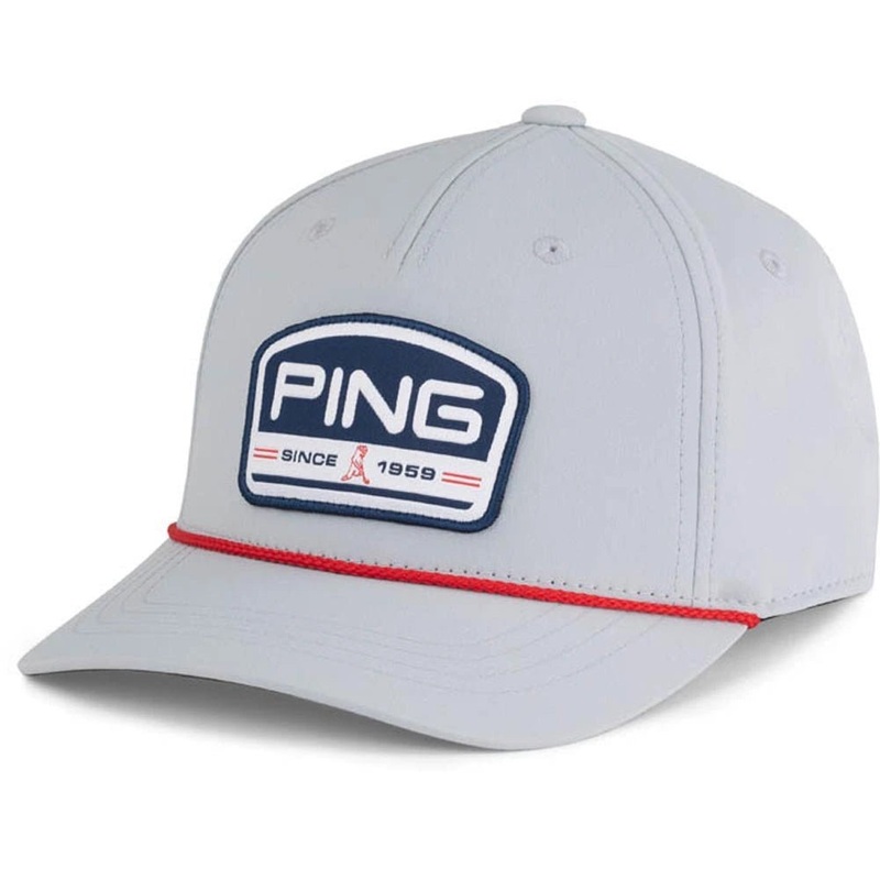 Ping Junior Roper Golf Hat|Light Grey