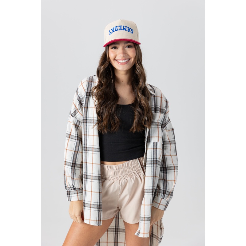 UPSIDE DOWN GAMEDAY RETRO CORDED HAT
