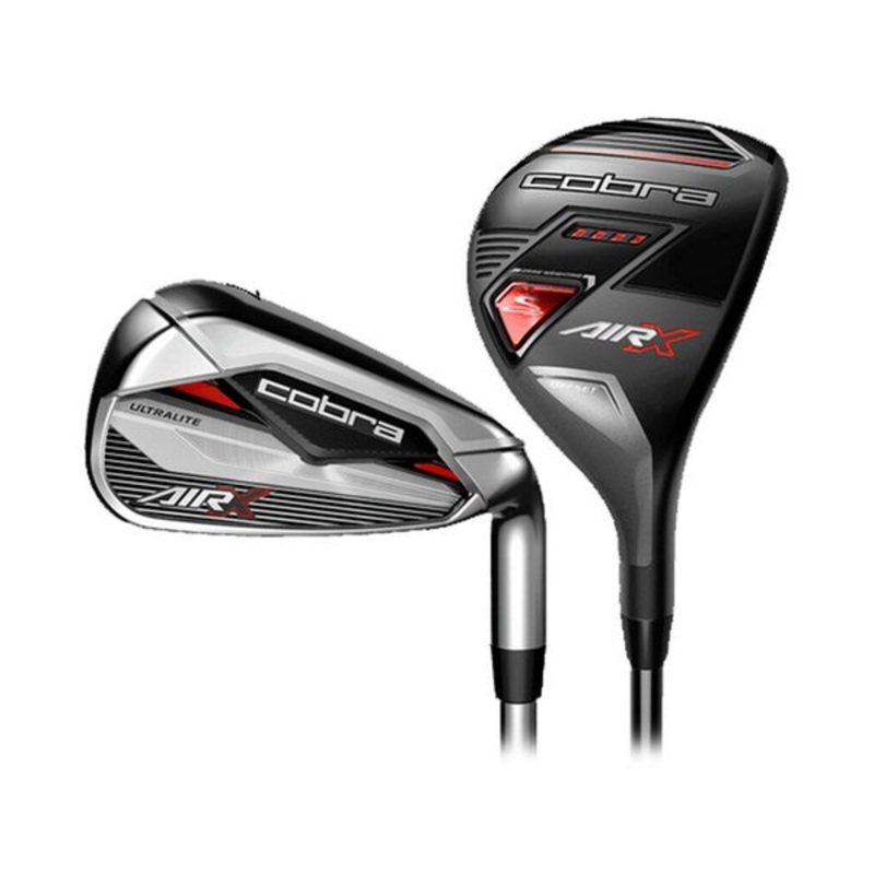 NEW Cobra Air-X Combo Iron Set 5,6 Hybrid/7-PW+GW Graphite Ultralite 45 Senior