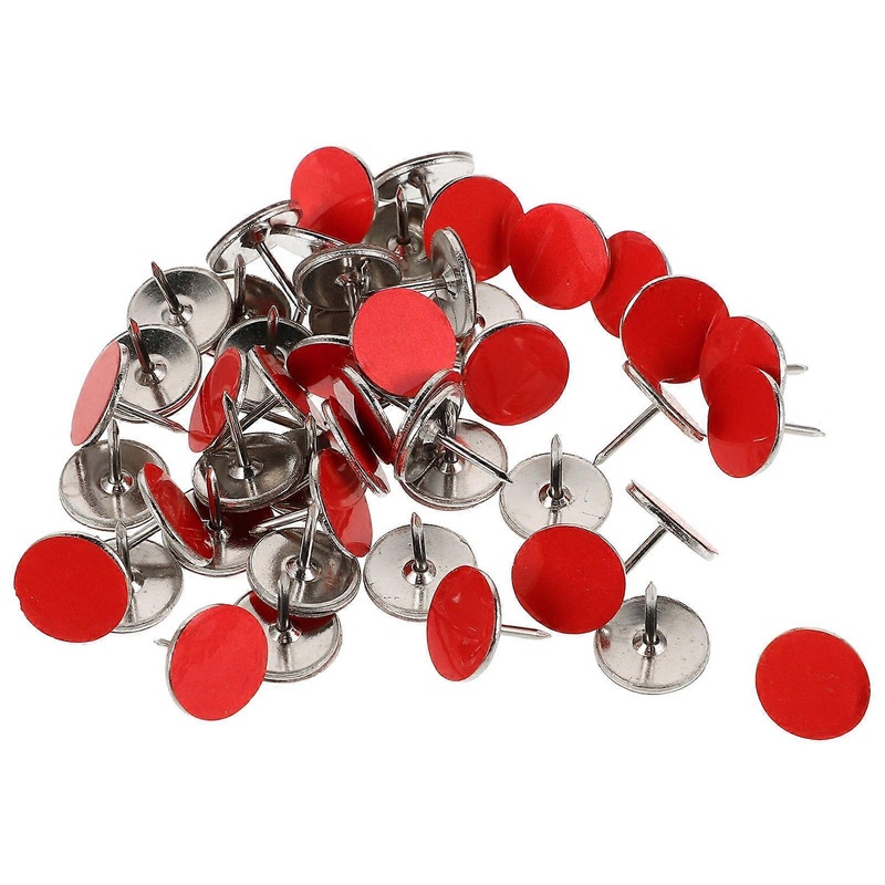 50pcs Reflective Push Pins for Enhanced Night Safety Ideal for Hiking Running and Camping Outdoor Use