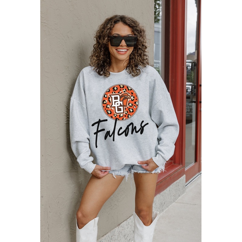 BOWLING GREEN FALCONS Going Wild Fleece Drop-Shoulder Pullover