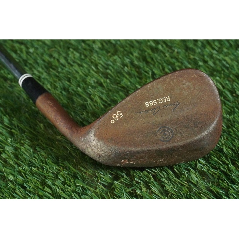 CLEVELAND TOUR ACTION REG.588 SAND WEDGE DYNAMIC GOLD RH 56 RUSTED TO MAX SPIN!