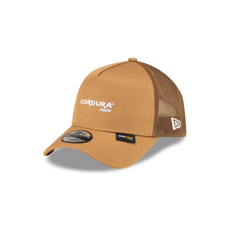 Cordura Re Cor Camel 9FORTY A-Frame Trucker Hat